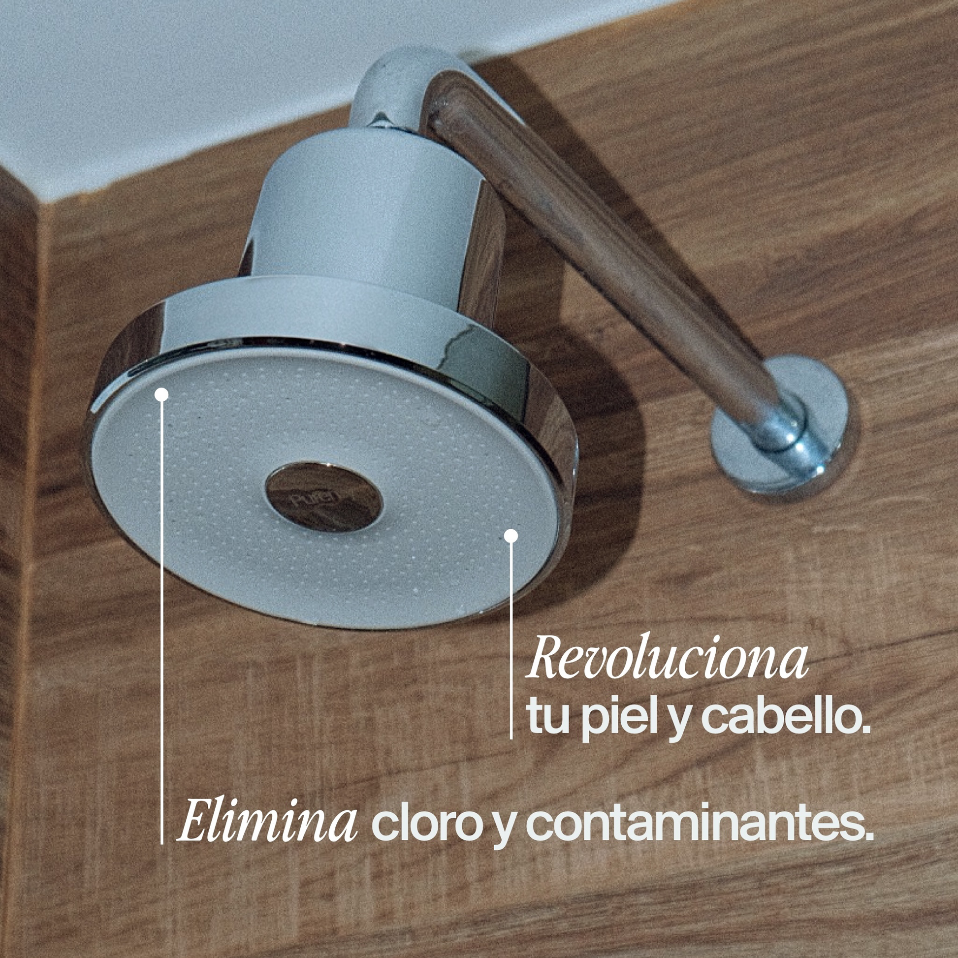 PureFlow - Cabezal de ducha filtrante