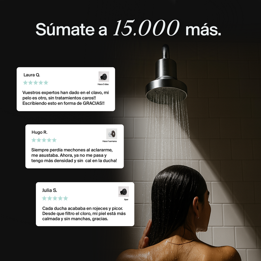 PureFlow - Cabezal de ducha filtrante